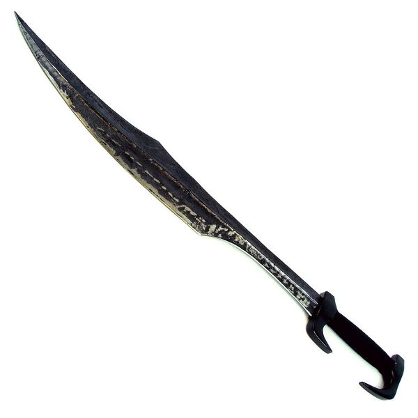 MASTER CUTLERY Sword of Sparta Authentic 300 Movie Replica Sword, Black (20-2201)