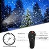 SOMKTN Christmas Snowfall Projector Lights Outdoor,Snow Falling Projector Lamp Dynamic Snow Effect Christmas Dot Decorations Lighting for Xmas House.Garden Yard, Party,Club, Landscape