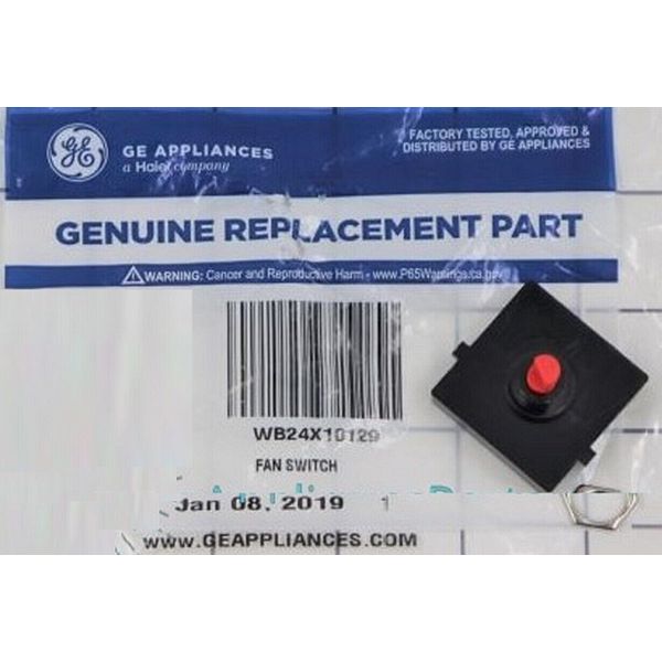 🛠️Genuine GE Range Vent Hood Fan Switch WB24X10129