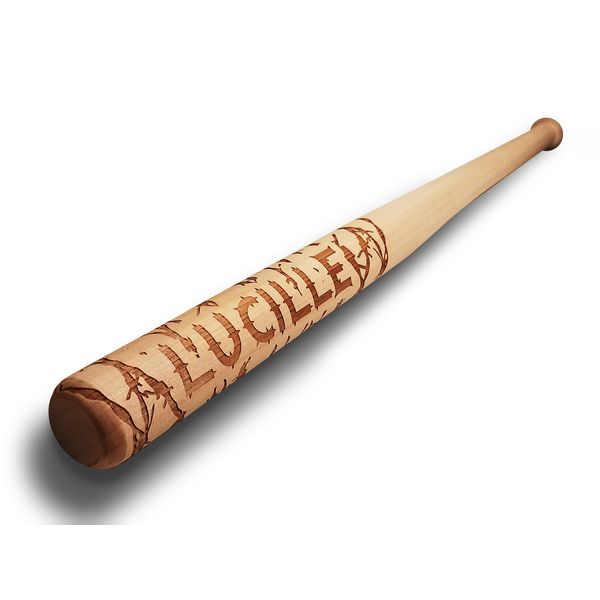 18" Unfinished Wooden Mini (NOT Full Size/Wood Grain Colors Vary) Zombie Dead Baseball Bat with Barbed Wire Character Halloween Costume Accessory Gift