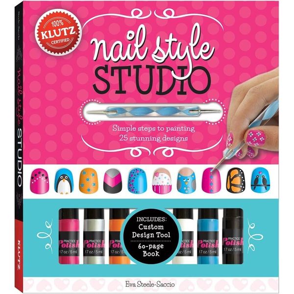 Klutz Nail Style Studio Book and Activity Set