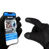 Oxford Smart Fingers Touchscreen Glove Contacts, Black, One Size