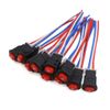uxcell Universal Motorcycle Dual Flashing Warning Switch Button Controller Replacement 10 Pcs