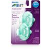 Avent Soothie Dummy Made in America Suitable from 3 Months – Green – Set of 2