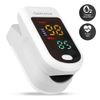 Deluxe Fingertip Pulse Oximeter, Reading SpO2 Pulse Rate Display In 8 Seconds