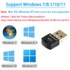 zoerbufan USB Bluetooth Adapter 5.3, Multi-Device Connection, Compatible with Windows 11/10/8.1, No Driver Required, For Game Controller, Headset, Phone, Keyboard, Mouse
