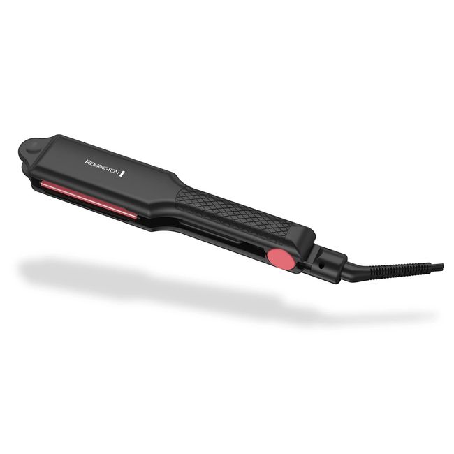 Remington 1 1/2" Wide Ceramic Plate Flat Iron, S1322, Black