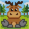 Orchidea Needlepoint Kit: My First Embroidery: Mini: Reindeer