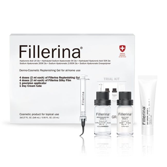 Filerina Trial Kit 4 Day Intensive Hyaluronic Acid Day Cream 15 Day Supply