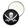Jolly Roger - 77mm Round Compact Mirror