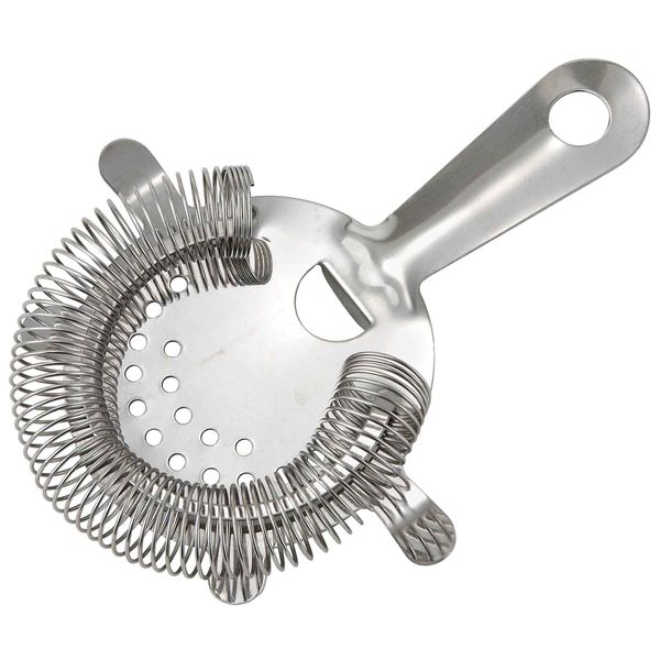 Winco Stainless Steel 4-Prong Bar Strainer