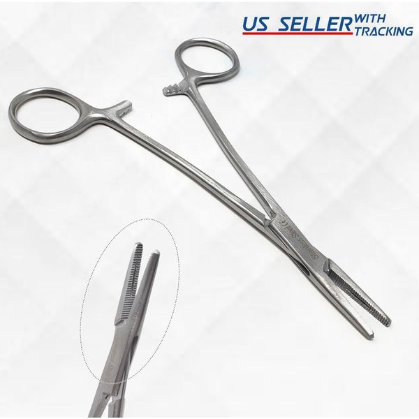 Mayo Hegar Needle Holder 5.5/14cm, Dental Surgical Forceps Hemostat Instruments