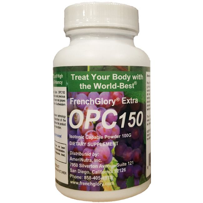 Isotonics OPC150 100g (30 Servings) of Quality French OPC 3 Ingredients