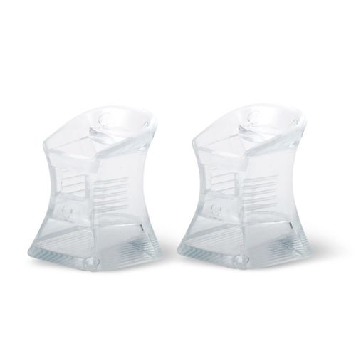Footful 1 Pair of High Heel Shoes Heel Protectors Heel Stoppers for Grass Mud 11-14mm---Clear