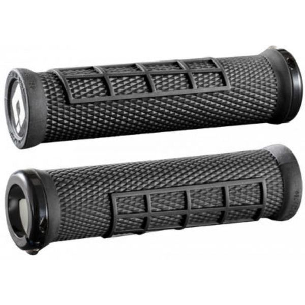 ODI Elite Flow MTB Lock On Grips 130mm - Black, D33EFB-B