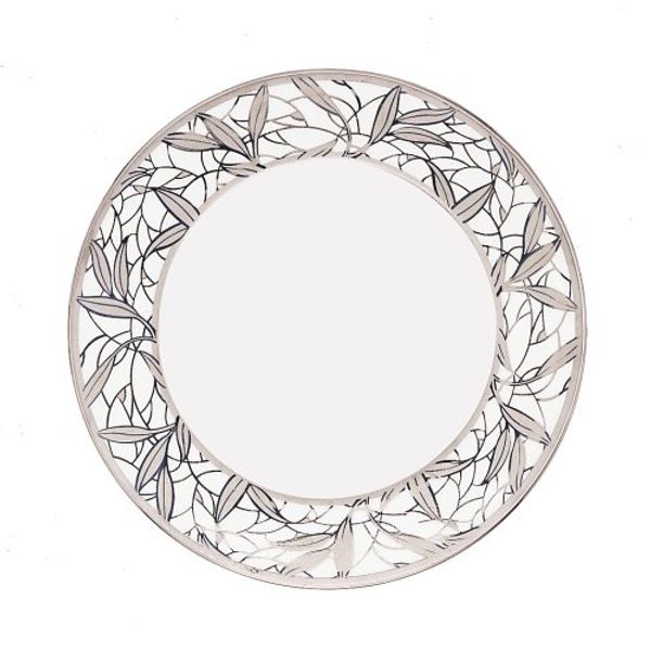 Lenox Federal Platinum Frost Bone China Accent Plate, 9-Inch