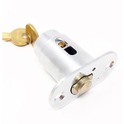 CCL 02293 Sliding Door Lock US26D NOS 1 3/8" KA 4T31351 Cabinet Locksmith