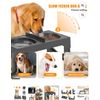 Elevated Dog Bowl Slow Feeder No Spill