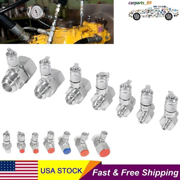 JIC37 Hydraulic Swivel Run Tees Hydraulic Tee Connector Tester Tee Coupling Set