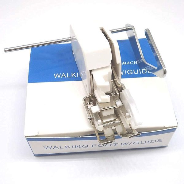 Even Feed Walking Foot #SA140 Sewing Machine Presser Foot for Brother Sewing Machine, Metal and White