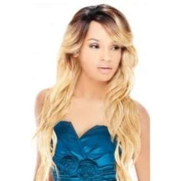 Outre Synthetic Lace Front Wig - Honey-DR30