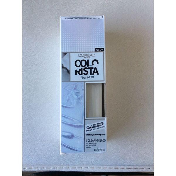 NEW LOREAL PARIS COLO RISTA Clear Mixer #CLEARMIXER00 For Creating Pastel Color