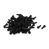 uxcell M3 x 8mm Hex Bolt Socket Head Cap Machine Screws Fasteners Black 100Pcs