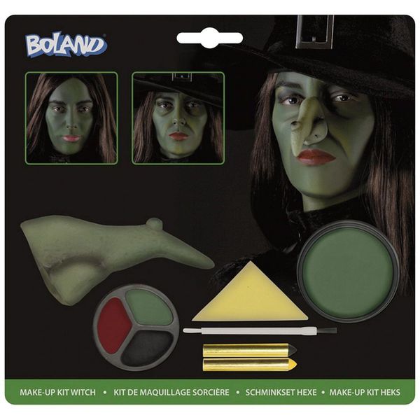 Boland Make-Up Kit Witch Taglia Unica green