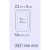 COSMOPOR sterile 7,2x5cm from PAUL HARTMANN AG - 50 St
