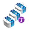 BrightWorks Dental Bath for Nightguards Dentures Retainers - Pack of 3