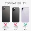 kwmobile Protective Case Compatible with Apple iPhone 11 - Mobile Phone Case - Flip Case Mobile Phone Case Black