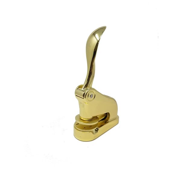 Nebraska Notary Decorative Seal Model, 1-5/8" Circular Impression, Gold