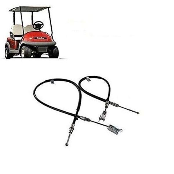 Huskey Brake Cable Set for Club Car Precedent Golf Cart Driver & Passenger Side 2004 Up