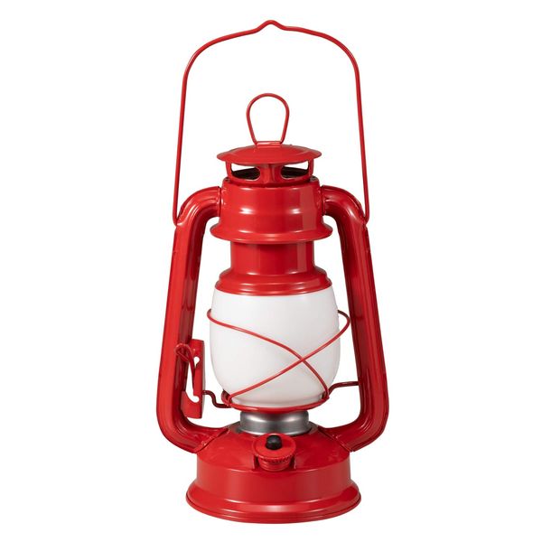 BUNDOK BD-266R Classic Lantern, Red, LED, Maximum Luminous Intensity Approx. 11.8 ft (30 lm), Mode Switching, Fluctuation, White, Battery Operated