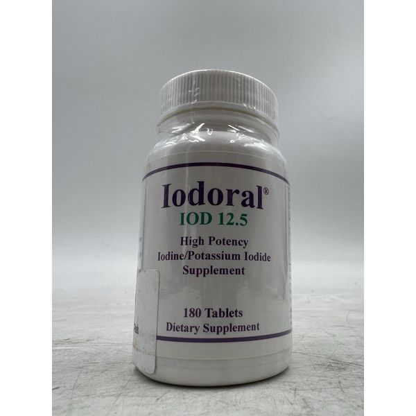 Iodoral IOD-12.5 180 Tablets Optimox 180 Tabs 