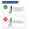 Console Holder Wall Mount for PS5: Black Gaming Stand for PlayStation 5 and 2 Controller Stand Kits