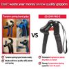 GD GRIP Pro-E, hand grip strengthener (Resistance : 17 to 79 lb) Hand Grip Hand Gripper Adjustable Hand Strengthener Wrist Strengthener Hand Workout