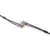 NEDIS Premium Tulp Stereo Audio Kabel/schwarz - 1 Meter