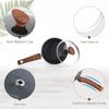 12 Piece Induction Pots & Pans Set Granite Cooking Set Kitchen Nonstick Cookware
