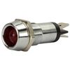 Fastronix 12V Red LED Automotive Indicator Light with Terminals (2 Pack)