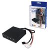 LogiLink Front Panel USB 2.0 4 Port Hub - Black/Silver