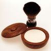 Diamond Edge Thor shaving brush & shaving bowl