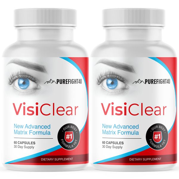 VisiClear Capsules, Advanced Eye Health Formula-2 Bottles