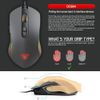 FANTECH Basic Wired Gaming Mouse X9 RGB 7 Macro Button Programmable True 4800 DPI Claw Grip Comfortable Beginner Gaming Mouse for Window PC Black