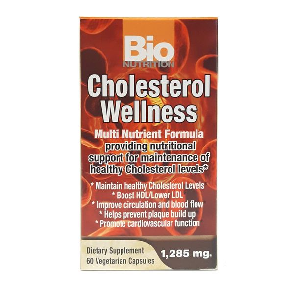Bio Nutrition Cholesterol Wellness 60 VGC 2 Pack