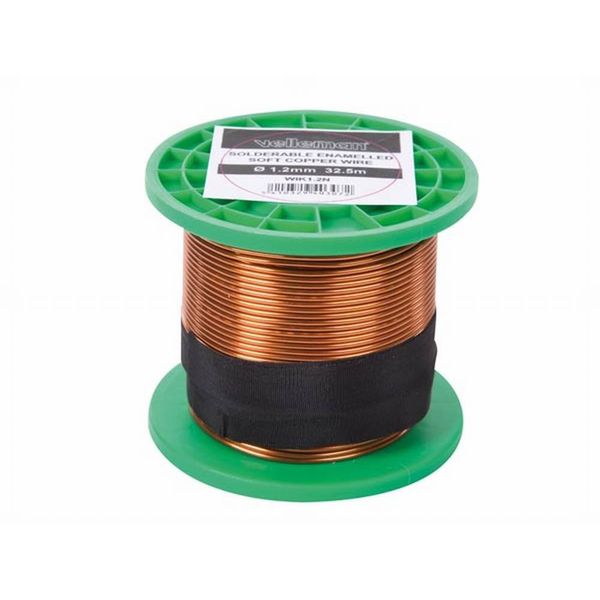 VS-ELECTRONIC - 147517 winding wire, 1.2 mm, 32.5 m, 0.5 Ohm WIK1.2N