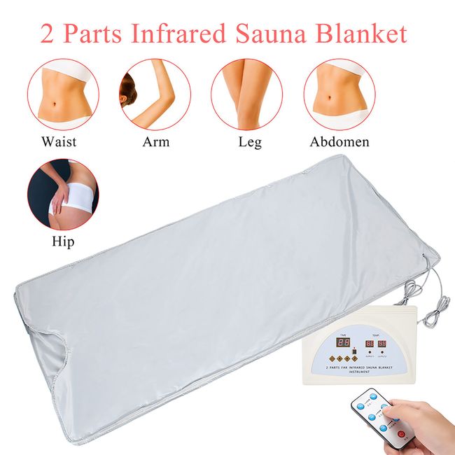 Far Infrared Sauna Heating Blanket Oxford Body Shape Slimming Fitness Machine US