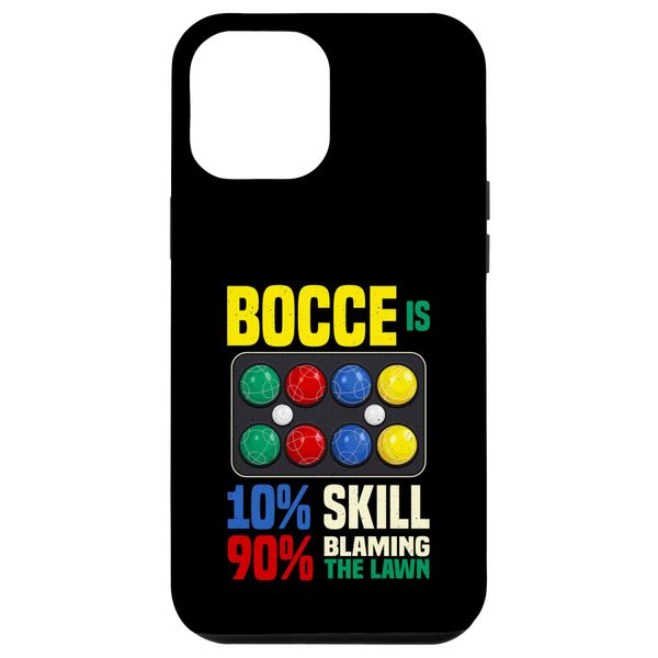 iPhone 12 Pro Max Bocce Skill Petanque Boccia Bocce Ball Player Case