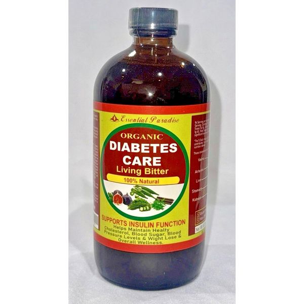Organic DIABETES CARE By Essential Paradise, 16oz