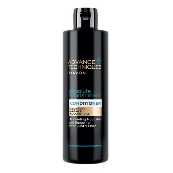 Avon Advance Techniques Absolute Nourishment Shampoo & Conditioner Set with Coconut & Argan Oils (250ml each)